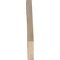 Ekena Millwork 3 1/2"W x 38"D x 38"H Olympic Smooth Knee Brace, Douglas Fir BRC04X38X38OLY00SDF - alternate 3
